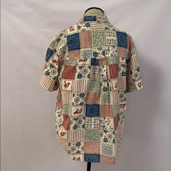 SHIRT FARM ANIMALS‎ FLORAL GRAPHIC SIZE L - Picture 3 of 6